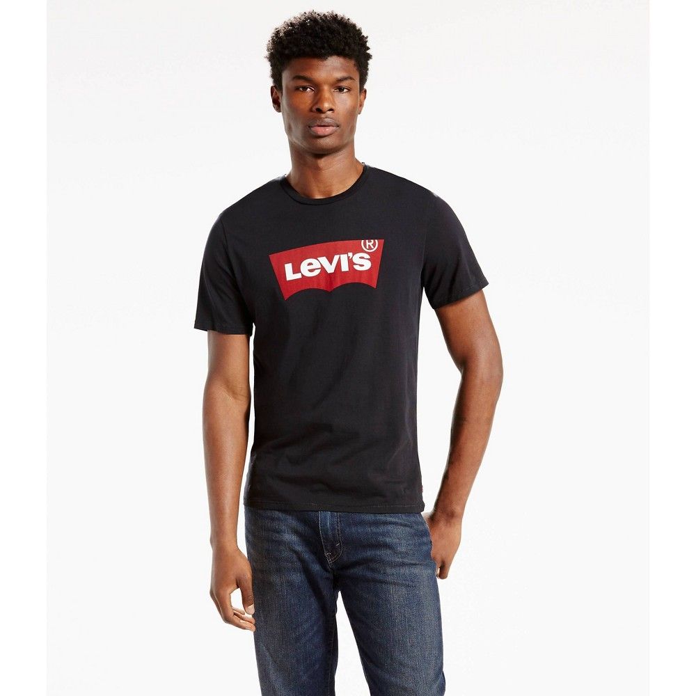 Levi's Levis Mens Classic Fit Short Sleeve Batwing Logo Crew Neck T-Shirt |  Connecticut Post Mall