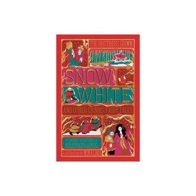 Snow White and Other Grimms Fairy Tales (Minalima Edition) - (Illustrated with Interactive Elements) by Jacob and Wilhelm Grimm (Hardcover)