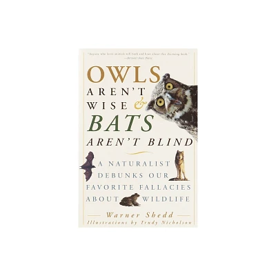 Owls Arent Wise & Bats Arent Blind - by Warner Shedd (Paperback)