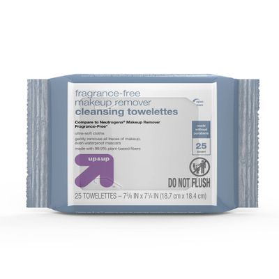 Unscented Facial Wipes - 25ct - up & up