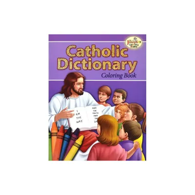 Catholic Dictionary Coloring Book - by Catholic Book Publishing Corp (Paperback)