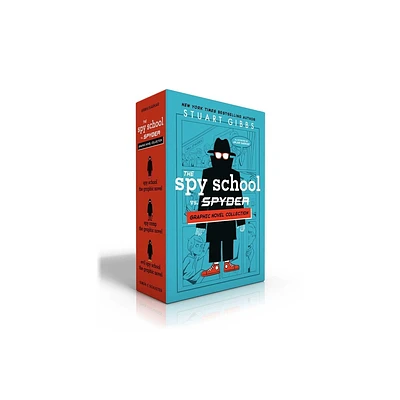 The Spy School vs. Spyder Graphic Novel Collection (Boxed Set) - (Spy School the Graphic Novel) by Stuart Gibbs (Hardcover)