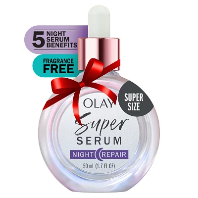 Olay Super Serum Night Repair Face Serum - 1.7oz