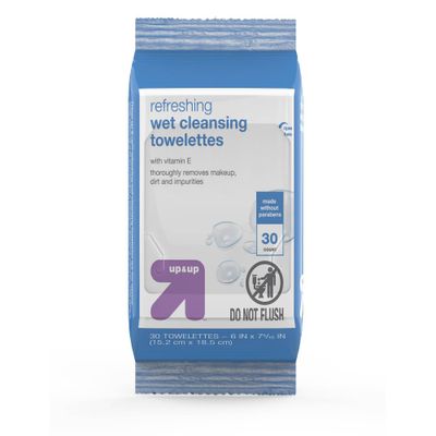 Makeup Remover Cleansing Towelettes - 30ct - up & up