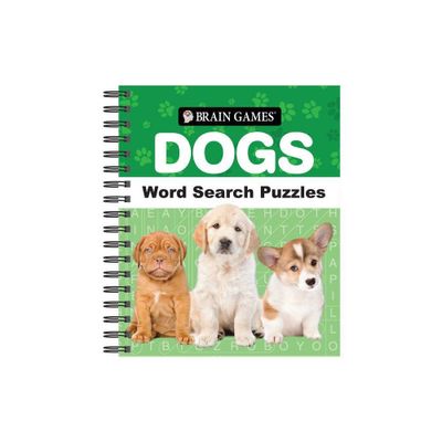 Brain Games - Dogs Word Search Puzzles - by Publications International Ltd & Brain Games (Spiral Bound)