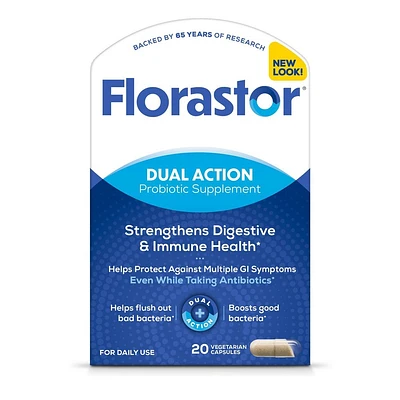 Florastor Probiotic Capsules - 20ct