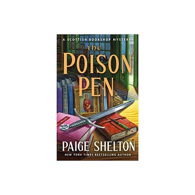 The Poison Pen - (Scottish Bookshop Mystery) by Paige Shelton (Hardcover)