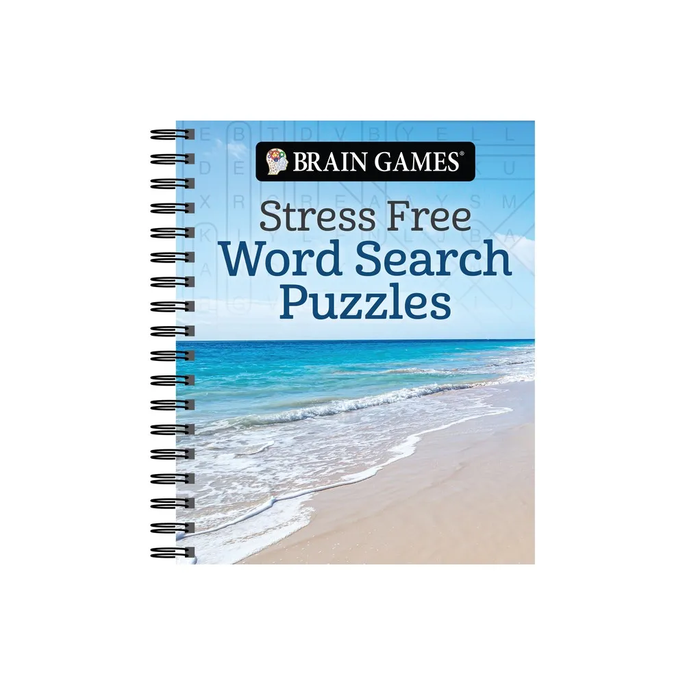 TARGET Brain Games - Stress Free: Word Search Puzzles - by Publications  International Ltd & Brain Games (Spiral Bound) | The Market Place