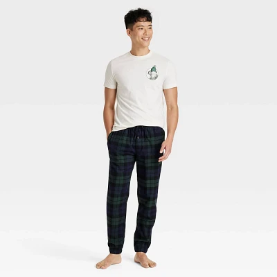 Mens Regular Fit Woodchuck Pajama Set