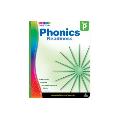 Phonics Readiness, Grade Pk - (Early Years) by Spectrum (Paperback)