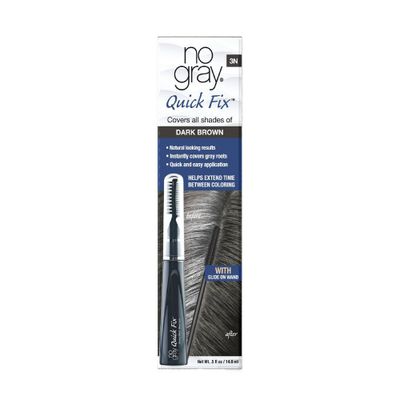 No Gray Quick Fix Color Touch-up Systems - Dark Brown - 0.5 fl oz