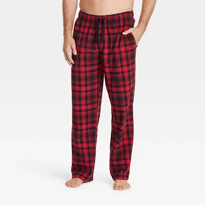 Men Check Microfleece Pajama Pant