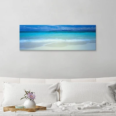 Clouds Over an Ocean Great Barrier Reef Queensland Australia by Panoramic Images Unframed Wall Canvas