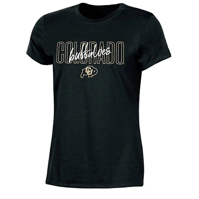 NCAA Colorado Buffaloes Womens Crew Neck T-hirt