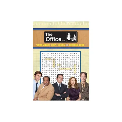 The Office Word Search, Quips, Quotes and Coloring Book - (Coloring Book & Word Search) by Editors of Thunder Bay Press (Paperback)