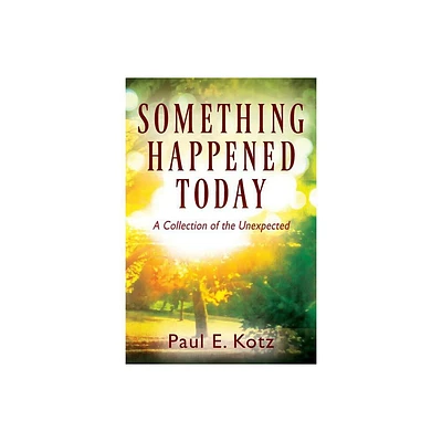 Something Happened Today - by Paul E Kotz (Paperback)