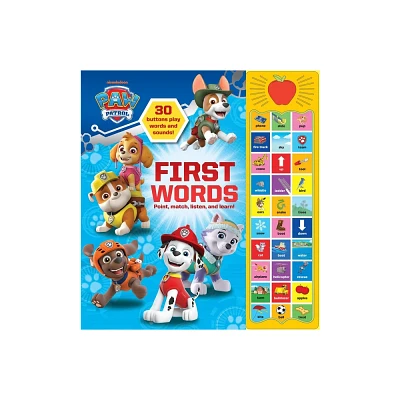 Nickelodeon Paw Patrol: First Words Sound Book - by Pi Kids (Mixed Media Product)