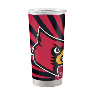 NCAA Louisville Cardinals 20oz Mascot Stainless Steel Tumbler