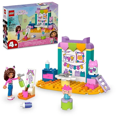 LEGO 4+ Gabbys Dollhouse Crafting with Baby Box Toy 10795