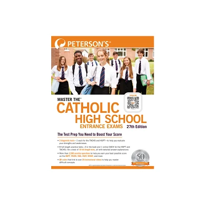 Master The(tm) Catholic High School Entrance Exams - 27th Edition by Petersons (Paperback)