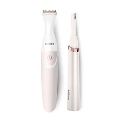 Philips Womens Rechargeable Electric Trimmer Bundle Kit - BRT387/90