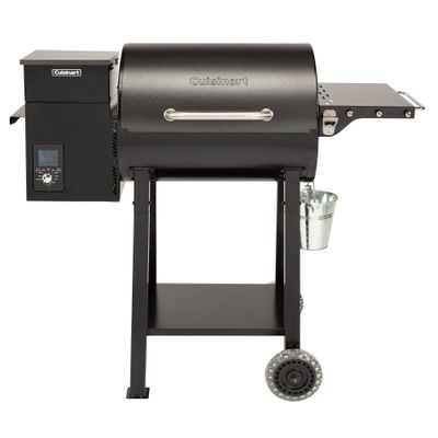 Cuisinart CPG-465 Wood Pellet Grill and Smoker: Electric, 250W, 465 sq in Cooking Area, Steel Construction