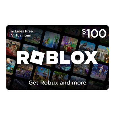Roblox $100 Gift Card (Digital)