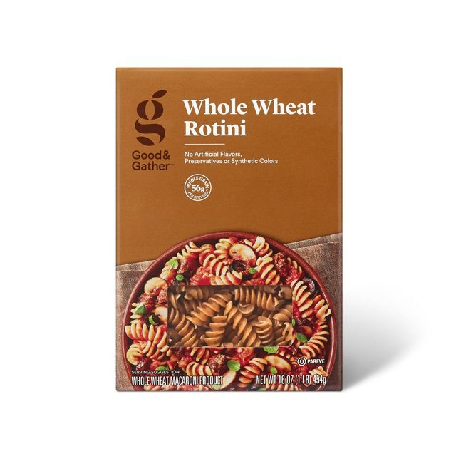 Whole Wheat Rotini - 16oz - Good & Gather