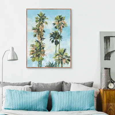 Masterpiece Art Gallery 30x40 Dancing Palms Portrait Wall Art