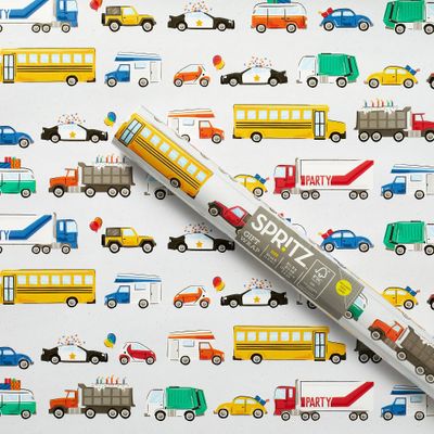 Vehicles Gift Wrapping Paper - Spritz