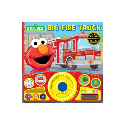 Sesame Street: Elmos Big Fire Truck Sound Book - by Pi Kids (Mixed Media Product)