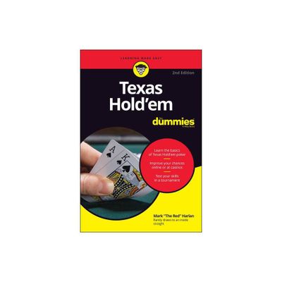 Texas Holdem for Dummies - 2nd Edition by Mark Harlan (Paperback)