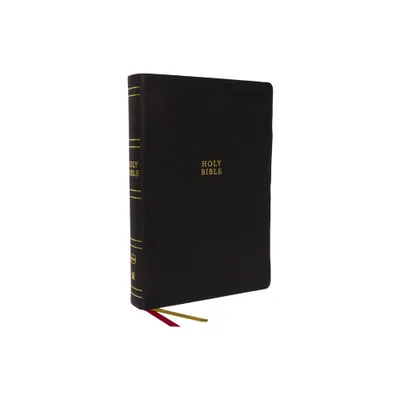 NKJV Holy Bible, Super Giant Print Reference Bible, Black Genuine Leather, 43,000 Cross References, Red Letter, Comfort Print: New King James Version