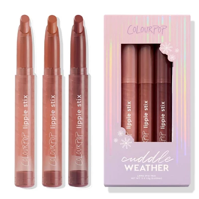 ColourPop Lippie Stix Trio - Cuddle Weather - 0.105 oz