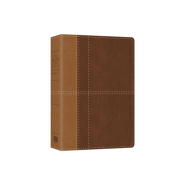 The KJV Cross Reference Study Bible [Masculine] - by Christopher D Hudson (Leather Bound)