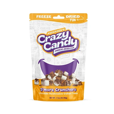 Crazy Candy Freeze Dried Candy - Smore Crunchers - 1.7oz