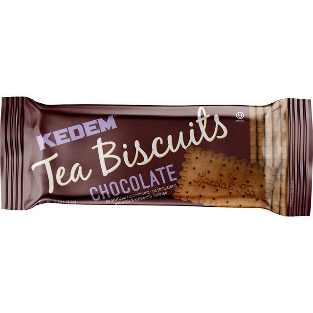 Kedem Chocolate Flavor Tea Biscuits - 4.2oz