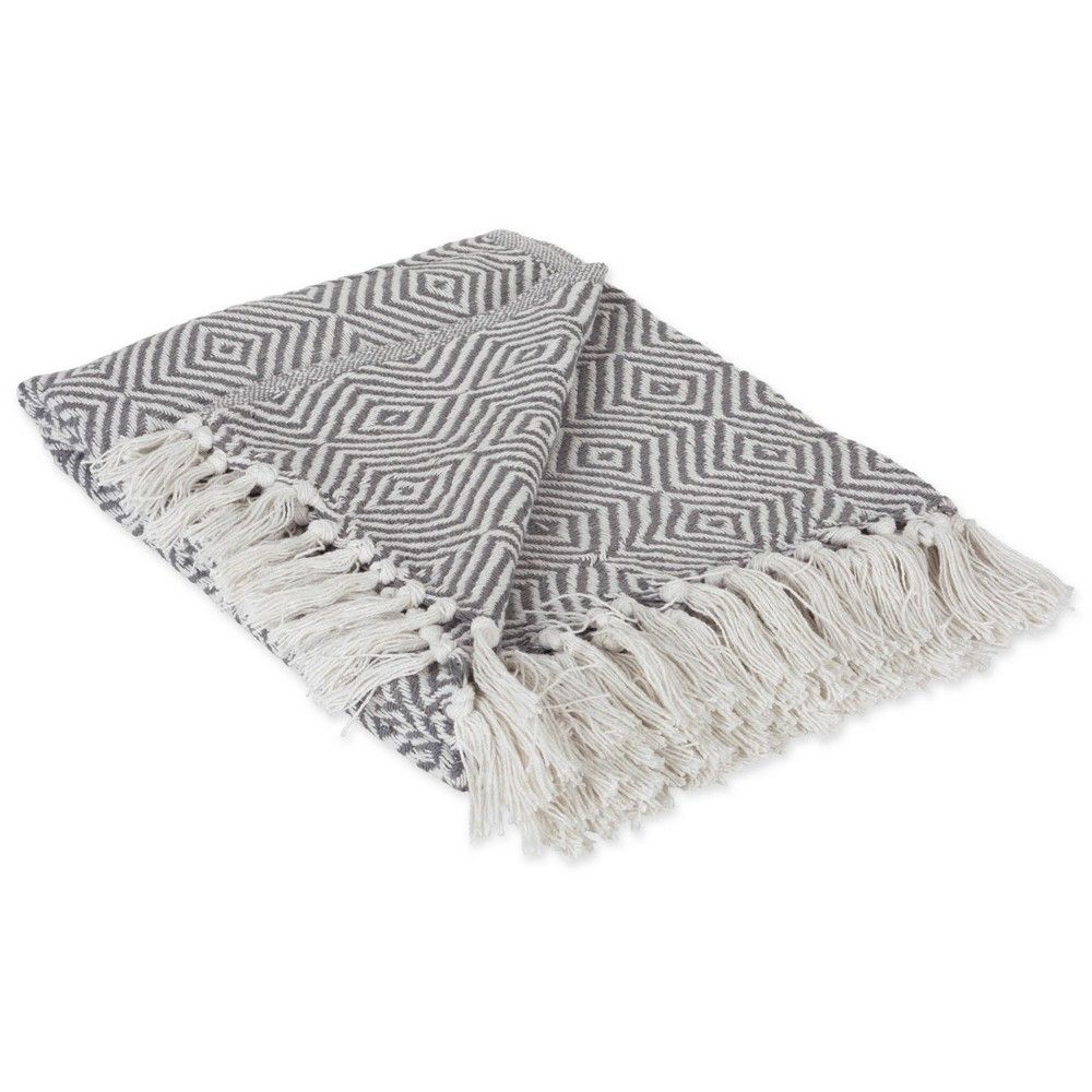 50x60 X Diamond Geometric Throw Blanket