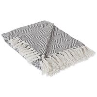 50x60 X Diamond Geometric Throw Blanket