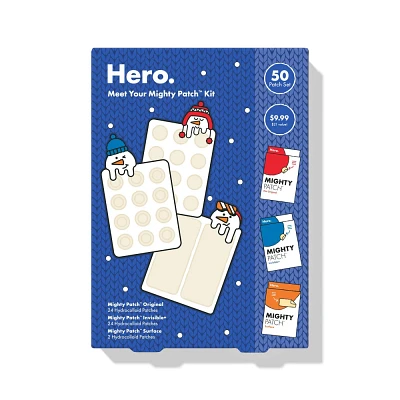 Hero Cosmetics Ultimate Pimple Patch Kit Stocking Stuffer Gift Set