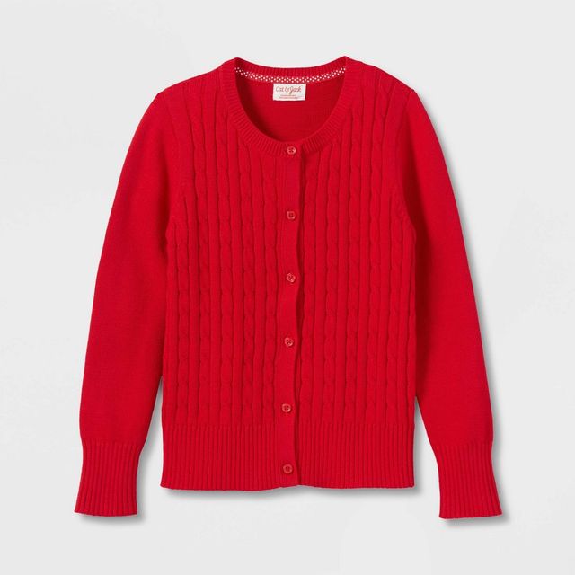 Cat \u0026 Jack Toddler Girls Knit Cardigan 