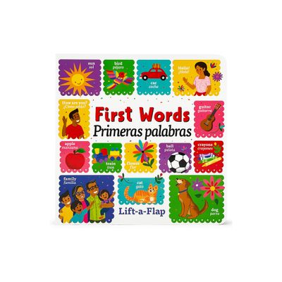 First Words / Primeras Palabras (Bilingual) - by Rosie Pajaro (Board Book)