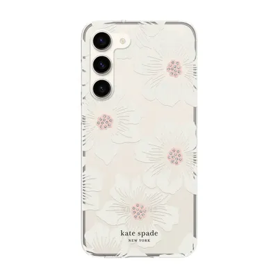 Kate Spade New York Protective Airtag Case - Hollyhock/blush/cream