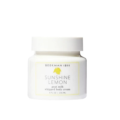 Beekman 1802 Sunshine Lemon Goat Milk Whipped Body Cream - 8oz - Ulta Beauty