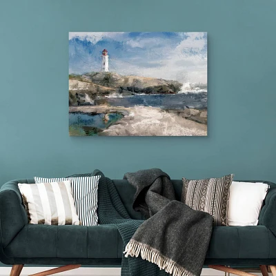 30x40 Safe Harbor by Studio Arts Unframed Wall Canvas - Masterpiece Art Gallery: Giclee Print, Ready to Hang