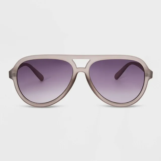 Universal Thread Womens Matte Plastic Aviator Sunglasses  display picture 3