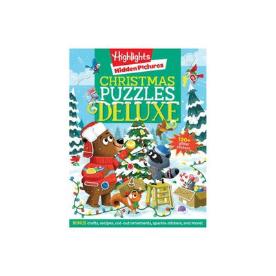 Christmas Puzzles Deluxe - (Highlights Hidden Pictures) (Paperback)