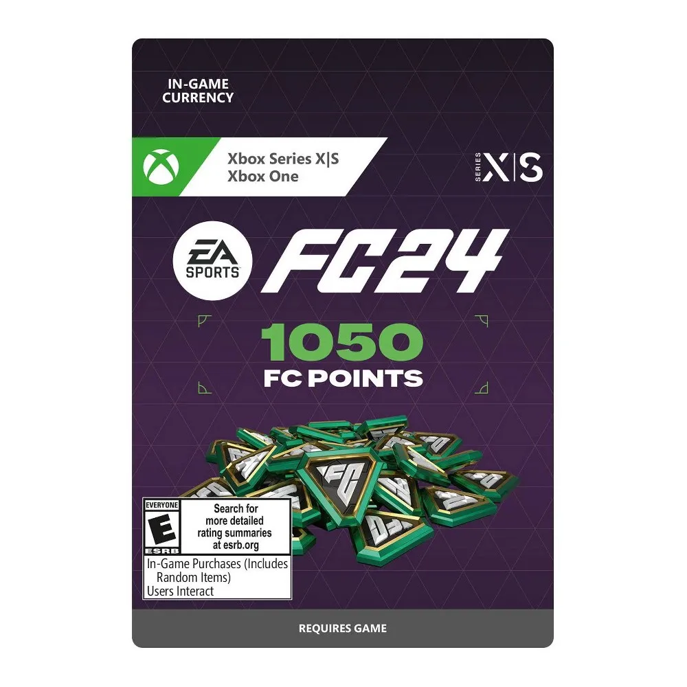 Microsoft EA Sports FC 24: 1,050 FC Points - Xbox Series X|S/Xbox One  (Digital) | The Market Place