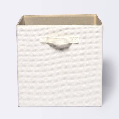 Waffle Weave 13x13 Storage Cube