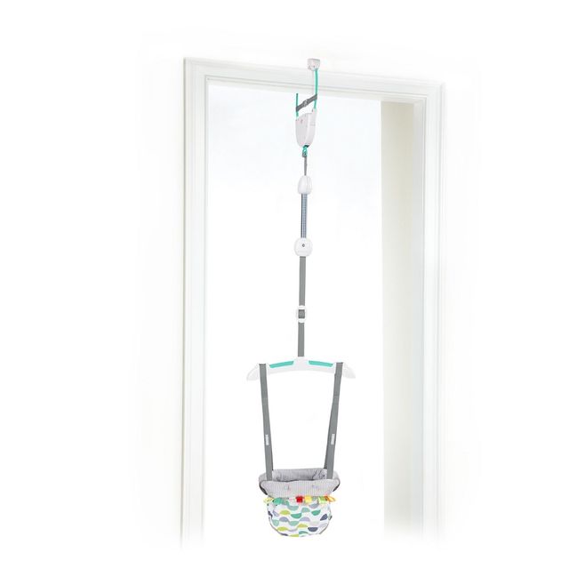 Bright Starts Taggies Door Jumper - Gray